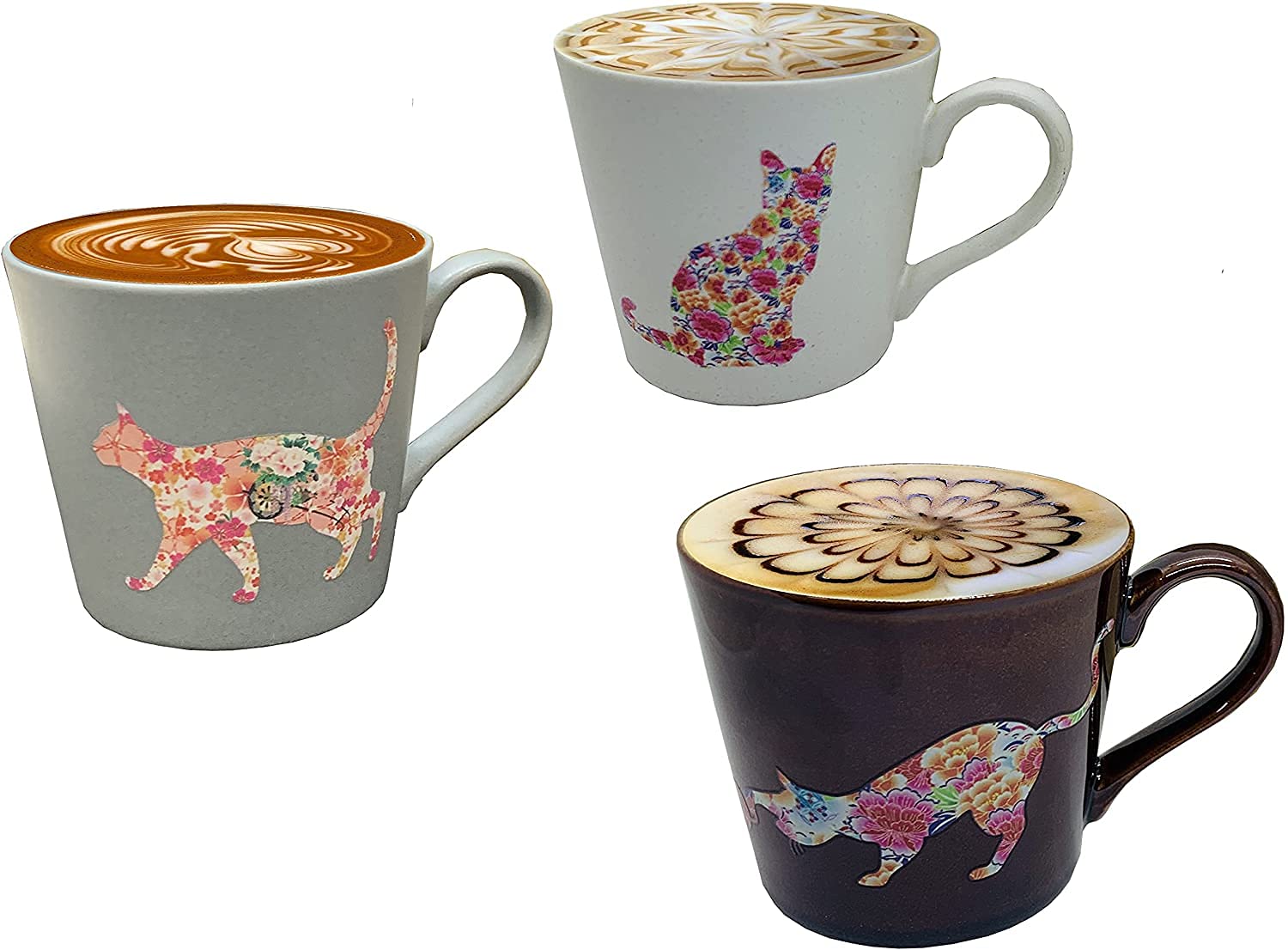 アニマルマグ 猫 オウム MEELARPCERAMIC&温感グレーズネコマグ b7bf0f834687a717b80e6d7df9c09d